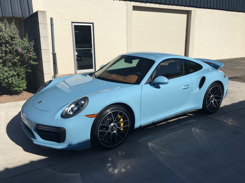 Paint protection for Porsches